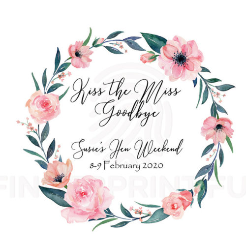 Kiss the miss goodbye close up