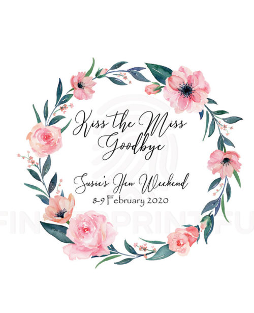 Kiss the miss goodbye close up